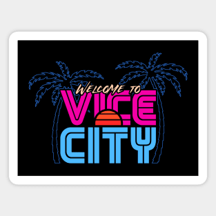 Welcome To Vice City Magnet